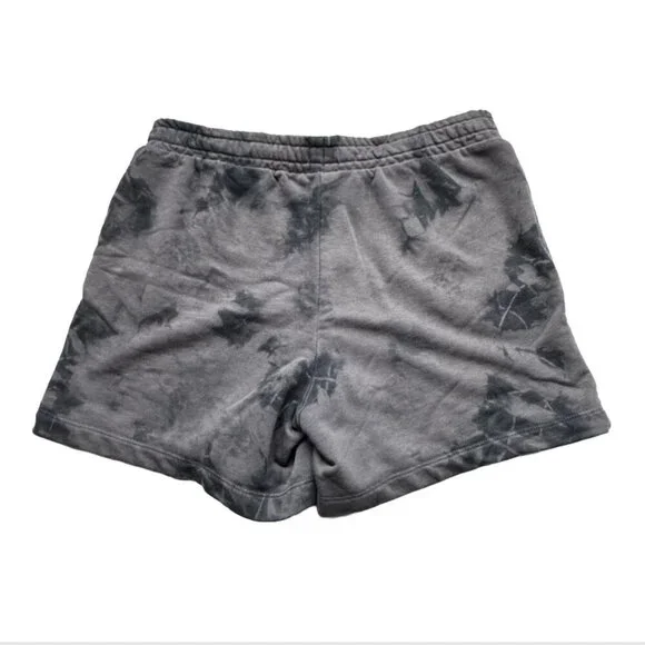 Member's Mark Midweight High Waist Gray and Black Tie Die Short - Picture 2 of 4